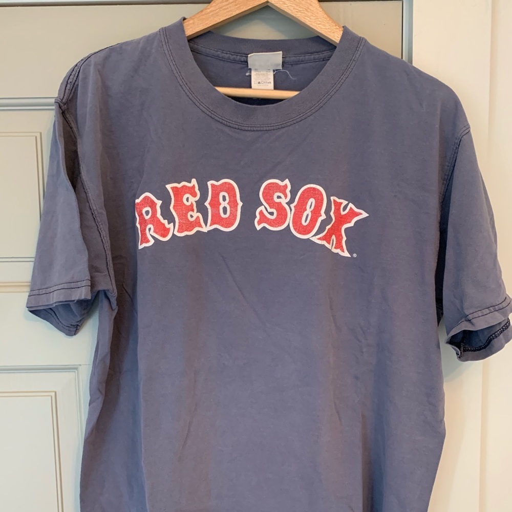 Red Sox LOWELL 25 worn in tshirt large